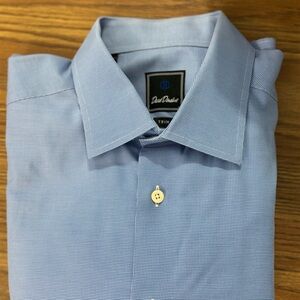 David Donahue Sky Blue Dress Shirt